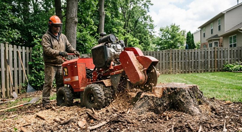 Bamboo Stump Removal in Prince Georges County, MD