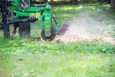 Stump Grinding Equipment in Action